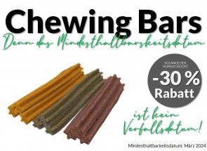 AKTION: Greenheart Chewing Bars